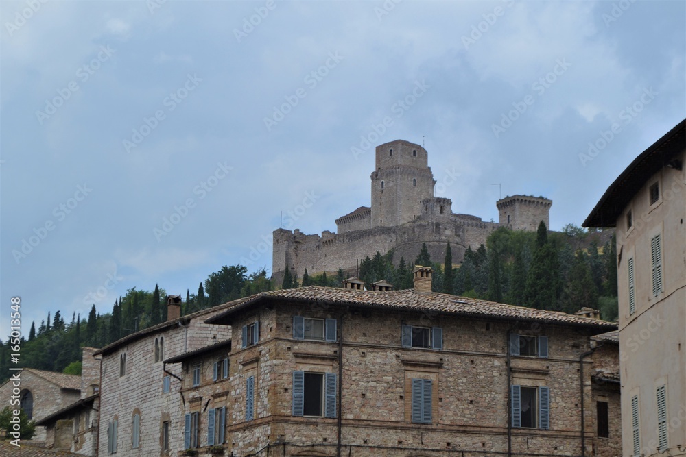 Burg in Italien