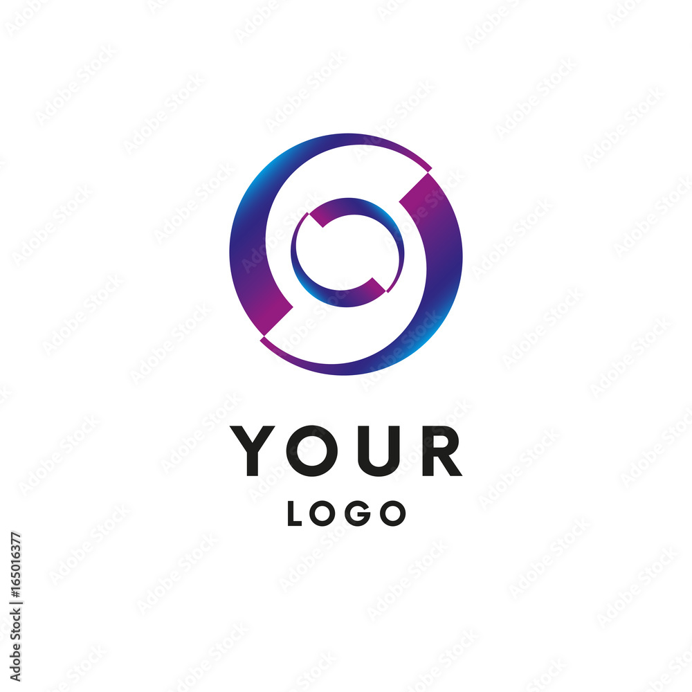 Business Abstract Circle logo. Logotype. Vector.