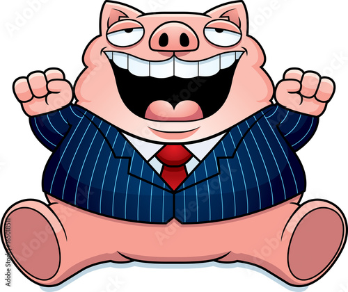 Cartoon Fat Pig Suit
