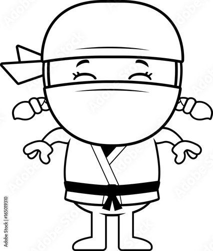 Cartoon Little Ninja