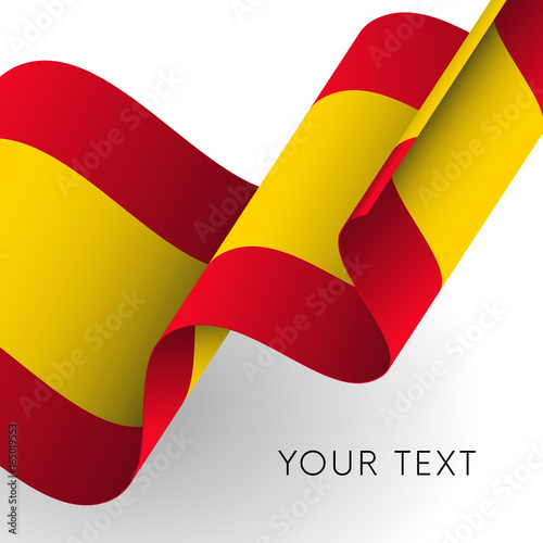 Spain flag. Vector