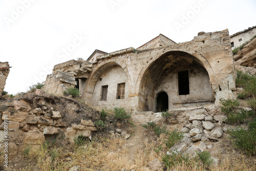 Old Houses in Avanos Town, Turkey