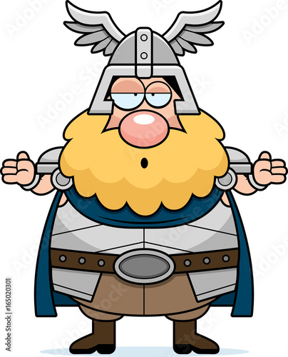 Confused Cartoon Thor
