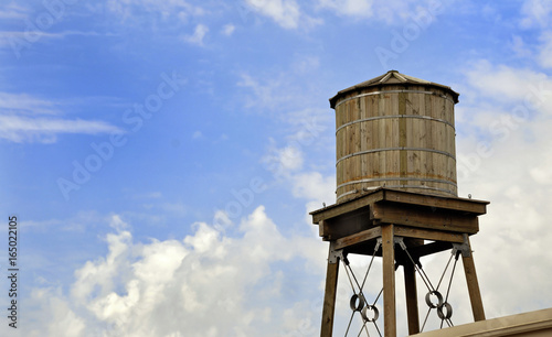 Newly Constructed Rooftop Water Tower