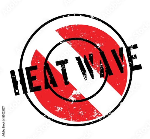Heat Wave rubber stamp. Grunge design with dust scratches. Effects can be easily removed for a clean, crisp look. Color is easily changed.