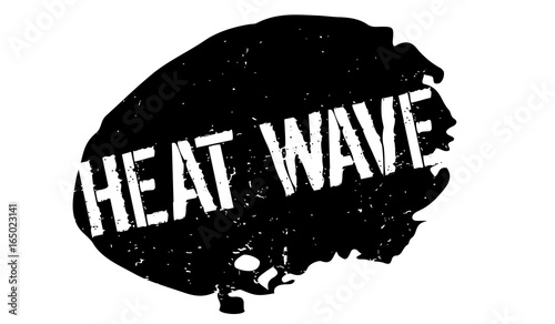 Heat Wave rubber stamp. Grunge design with dust scratches. Effects can be easily removed for a clean, crisp look. Color is easily changed.
