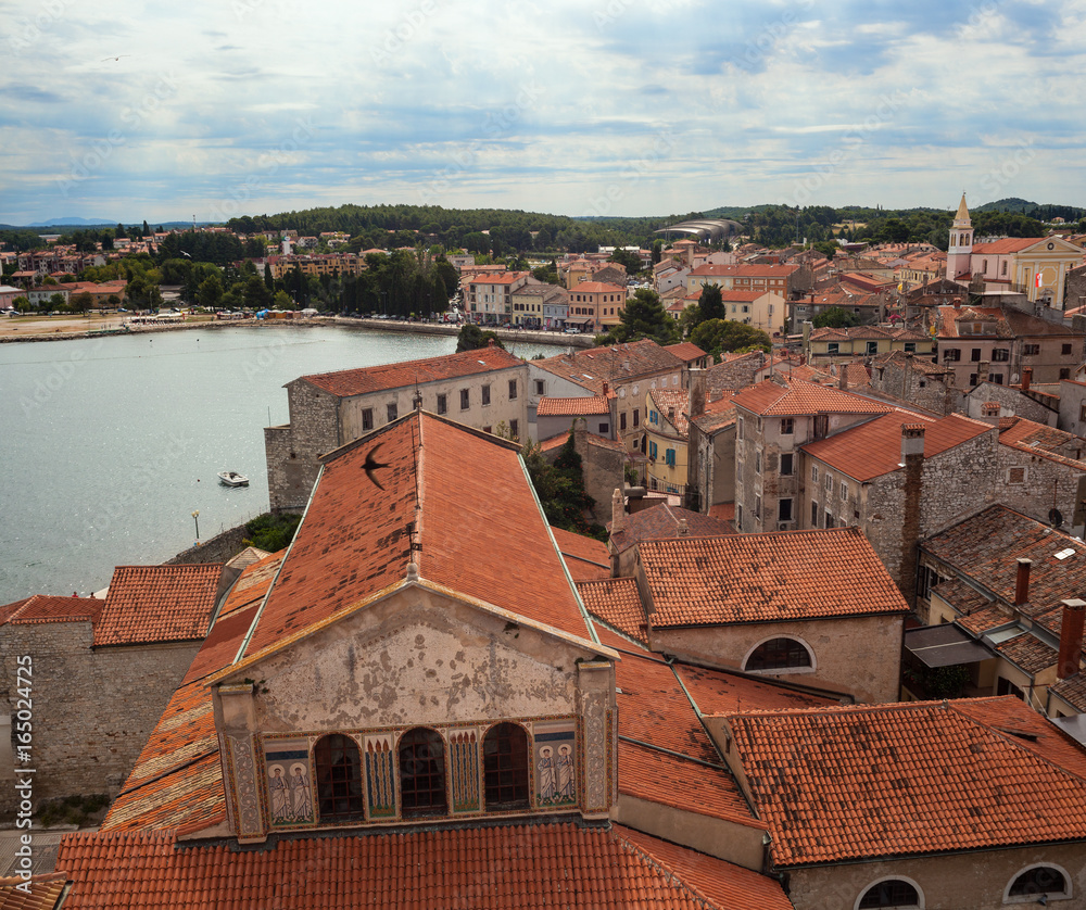 Topview of Euphrasian Basilica