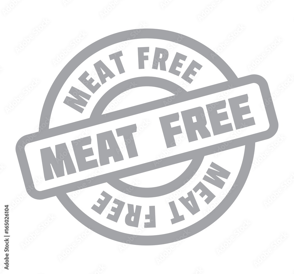 Meat Free rubber stamp. Grunge design with dust scratches. Effects can be easily removed for a clean, crisp look. Color is easily changed. Meat Free rubber stamp. Grunge design with dust scratches. Effects can be easily removed for a clean, crisp look. Color is easily changed.