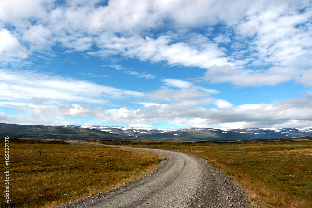 the long road in iceland
