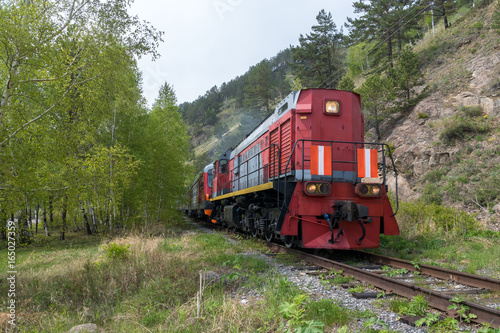 Tourist train rides on the Circum-Baikal Railway