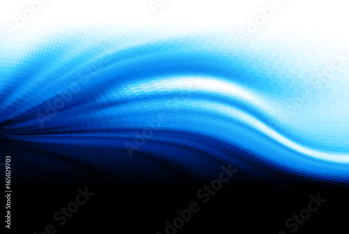 Abstract vector wave background
