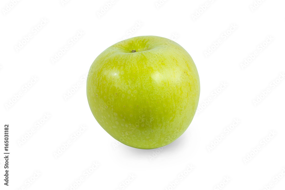 Apple green isolated on white background Apple green isolated on white background
