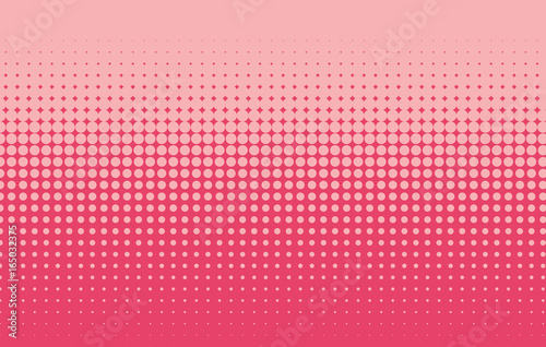 Halftone pattern. Comic background. Dotted retro backdrop with circles, dots. Design element for web banners, posters, cards, wallpapers, sites. Pop art style. Vector illustration. Colorful.
