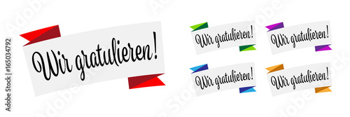 Wir gratulieren !