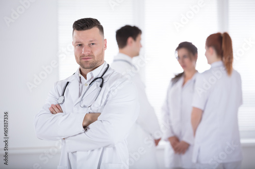 Portrait Of Professional Male Doctor