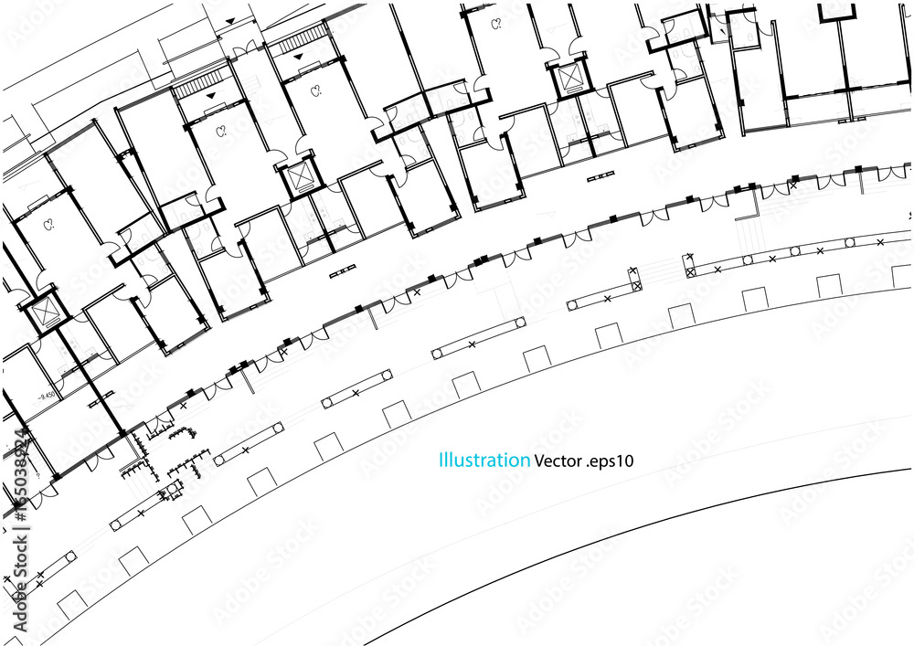 Architectural background, architectural plan, construction drawing landscape Architectural background, architectural plan, construction drawing landscape