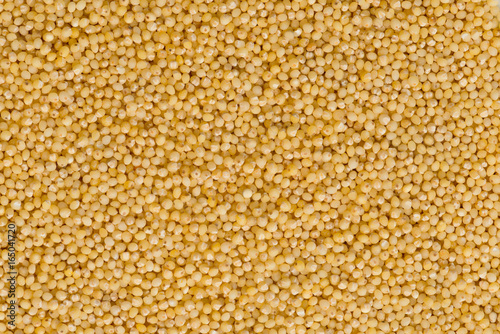 Hulled millet background photo