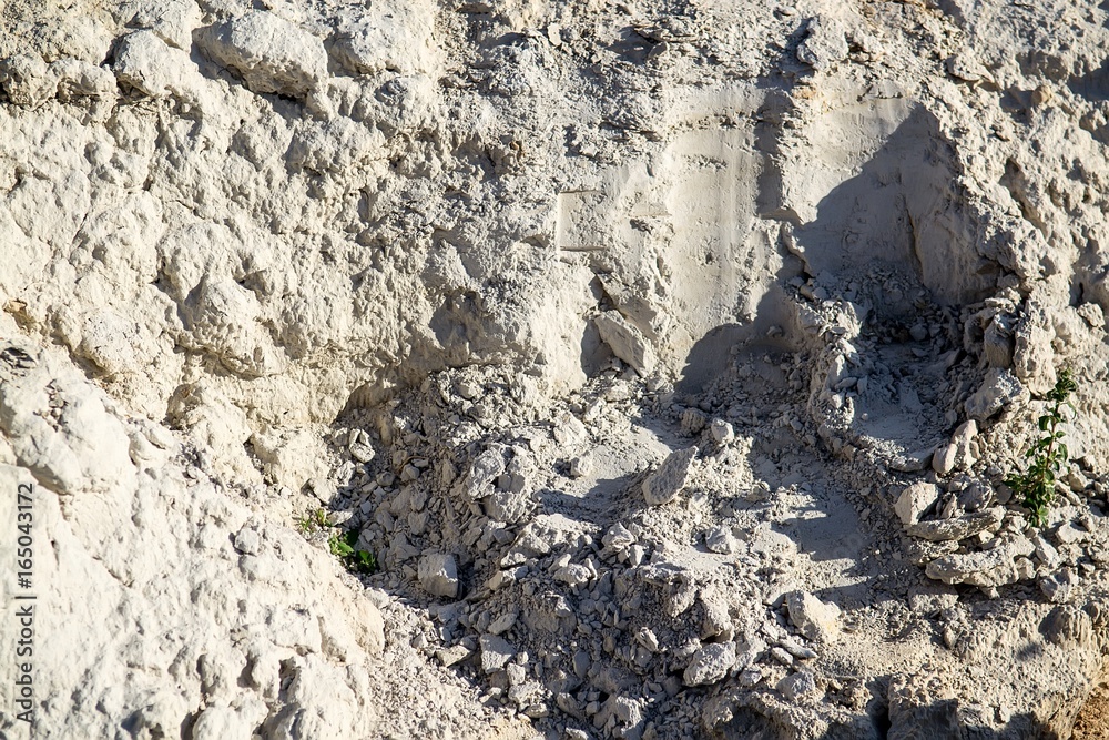 Fototapeta premium Clay and sand in the quarry
