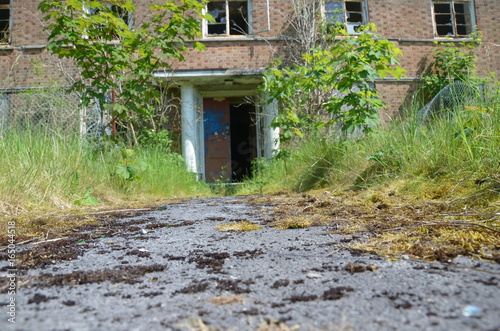 apocalyptic landscape, complete destruction of the world photo