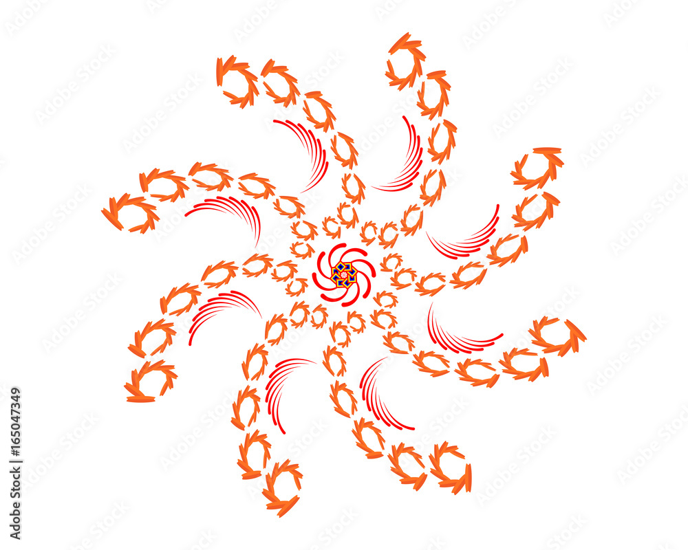 Obraz premium Patterns of different colors
