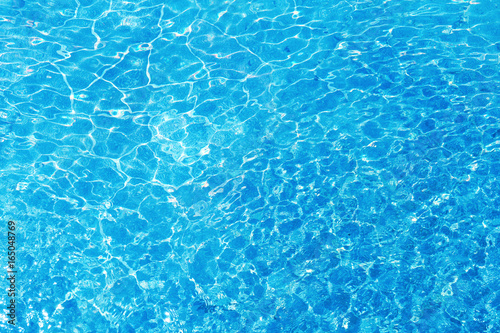 プールの水紋 photo