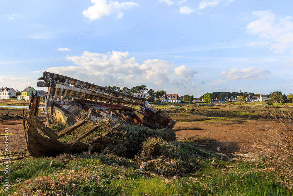 Fototapeta premium ship graveyard