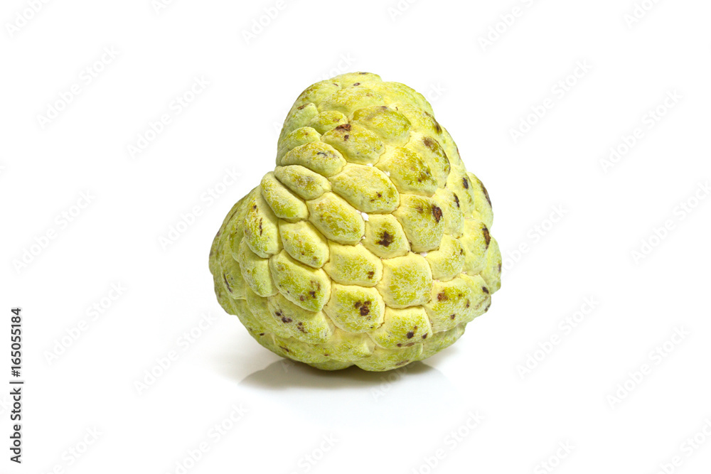 Sugar Apple on white background Sugar Apple on white background