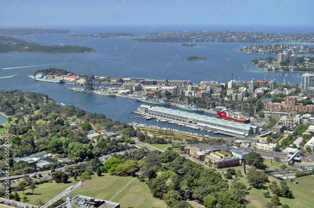 Aerial View of Sydney, Australia