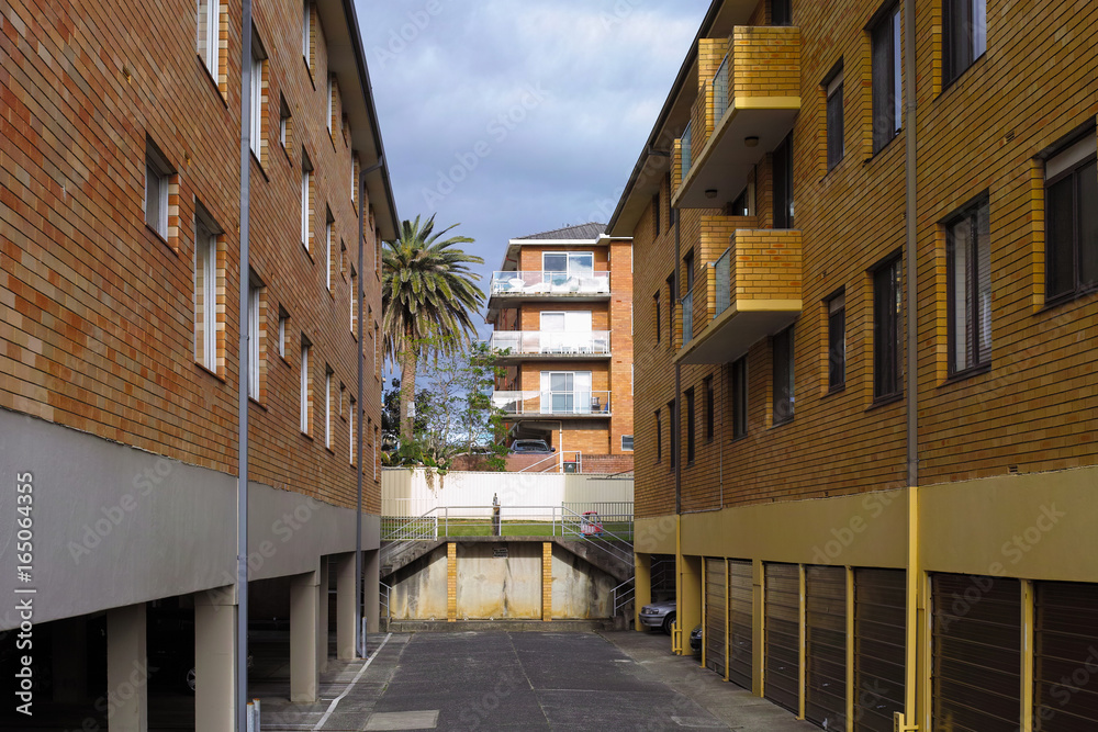 Apartment building at The Entrance in Australia. Apartment building at The Entrance in Australia.