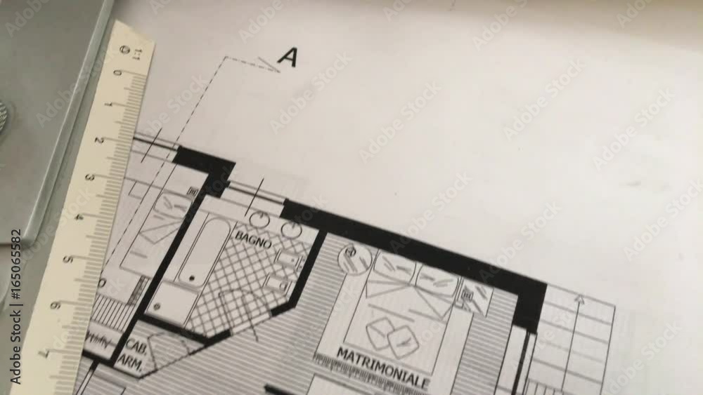 Architetto disegno tecnico casa