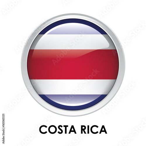 Round flag of Costa Rica Free Download Round flag of Costa Rica - GFXLoad