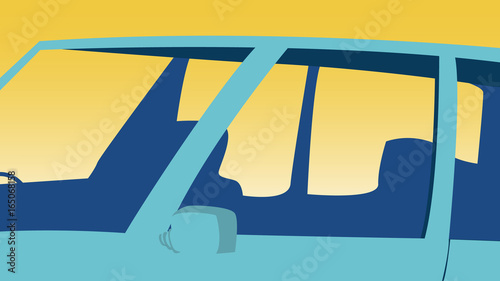 Vector Car background template for banner advertise, template, projects