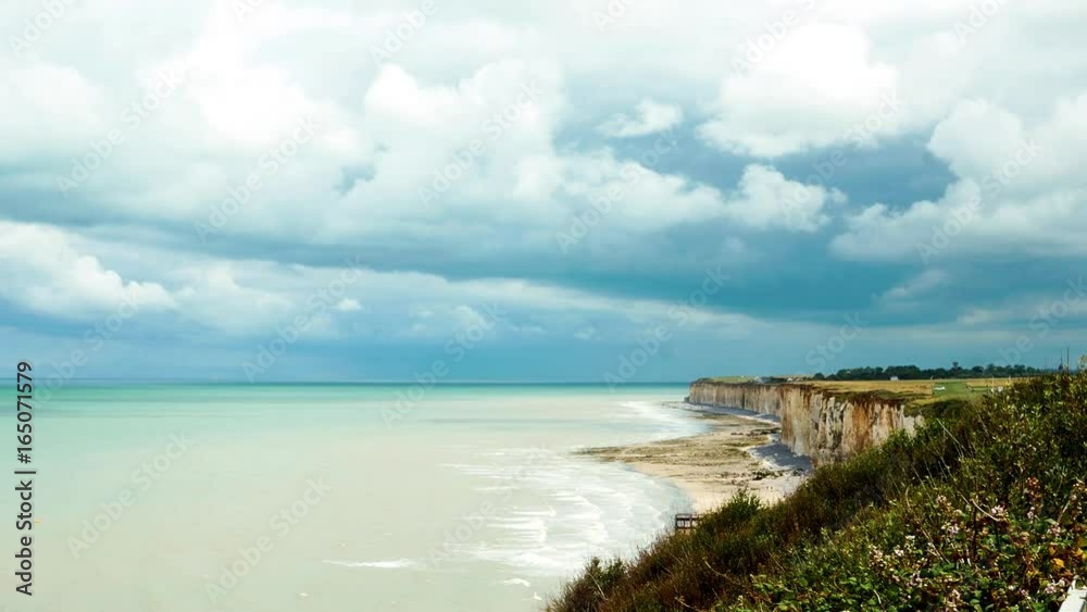 Falaises d'Amont, Normandie, Frankreich Falaises d'Amont, Normandie, Frankreich