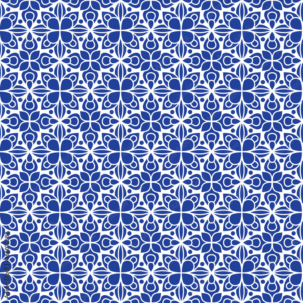Seamless repeating ornamental pattern Seamless repeating ornamental pattern