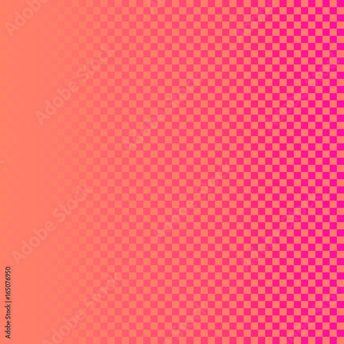 squares colorful texture design with pink orange colors background