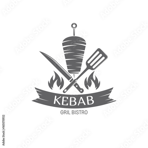 vector Kebab emblem
