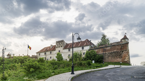 Beautiful view of the Cetatuia de pe Straja, the Citadel, Brasov, Romania