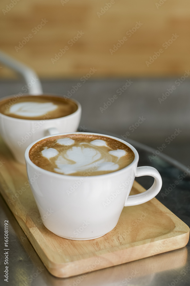 coffee cup in coffee shop