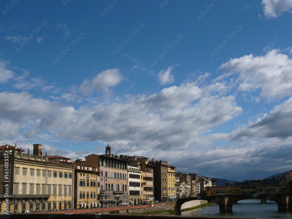 Naklejka premium フィレンツェの街並み