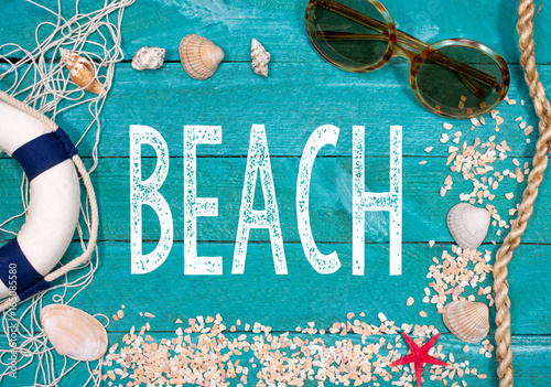 Fototapeta Beach Life - Happy Holidays