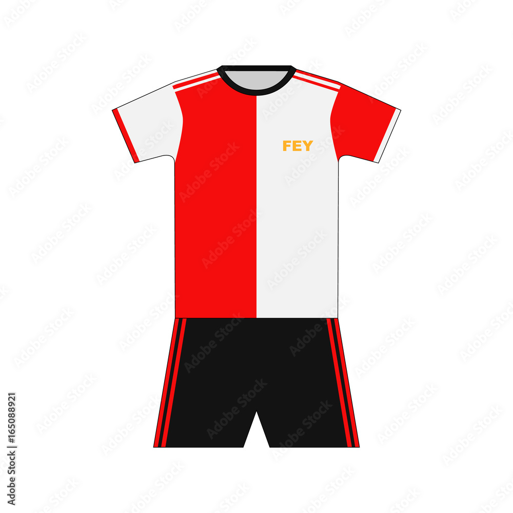 Football kit. Rotterdam