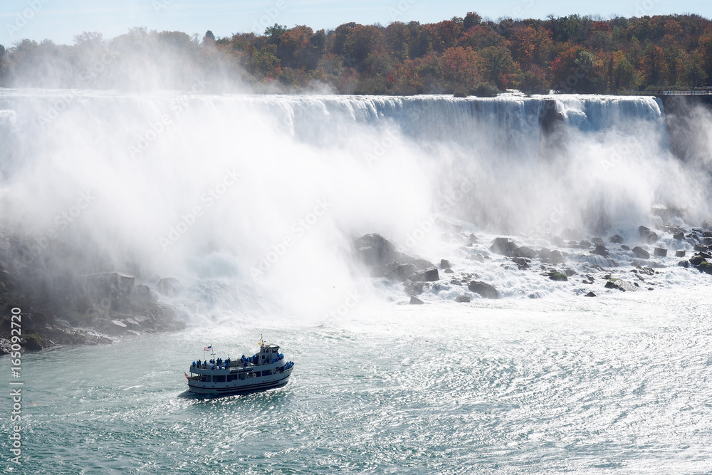 Obraz premium Niagara falls view from Canada side
