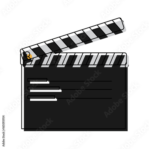 film maker clapper board action icon