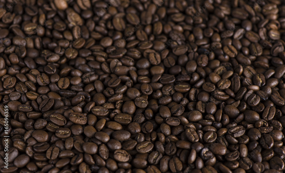 Background of coffee beans Background of coffee beans