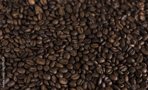 Background of coffee beans © nikolaskus