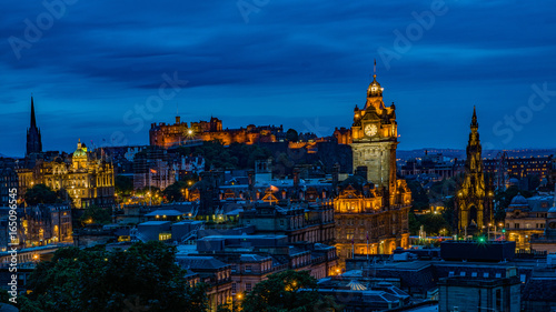 Nightfall in Edinburgh © Ralf Kaiser