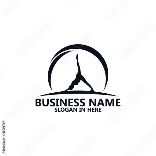Yoga Logo Template Design