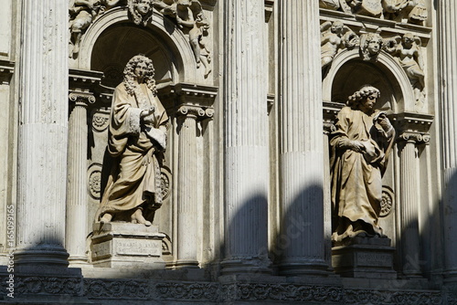 Statue from the church of Santa Maria del Giglio
founded around 900AD photo