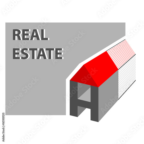 Immobilien Icon - real estate logo