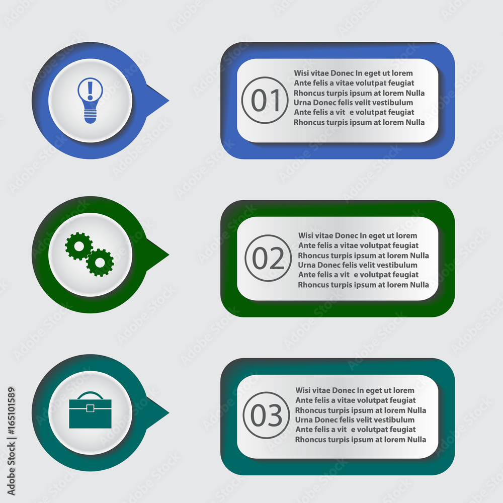 Obraz premium Vector business template for presentation. Concept for infographic.